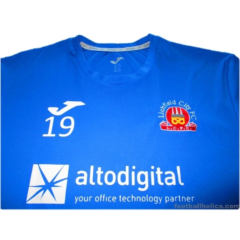 2017-18 Lichfield City Player Issue No.19 Training Shirt