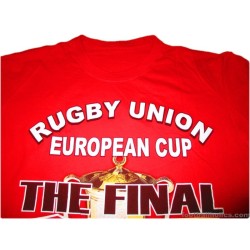 2008 Munster Rugby v Stade Toulousain 'Heineken Cup Final' T-Shirt