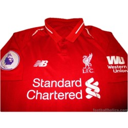 2018-19 Liverpool Home Shirt