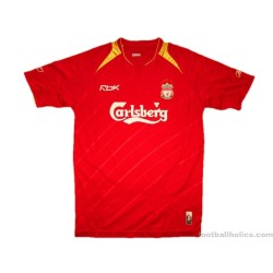 2005-06 Liverpool CL Home Shirt