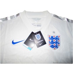 2014-15 England Home Shirt *W/Tags*