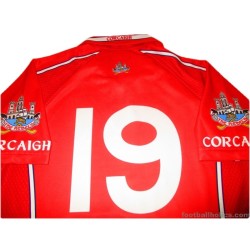 2004-07 Cork GAA (Corcaigh) Match Worn #19 Home Jersey
