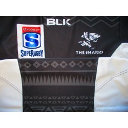 2016 Sharks Rugby Pro Home Shirt
