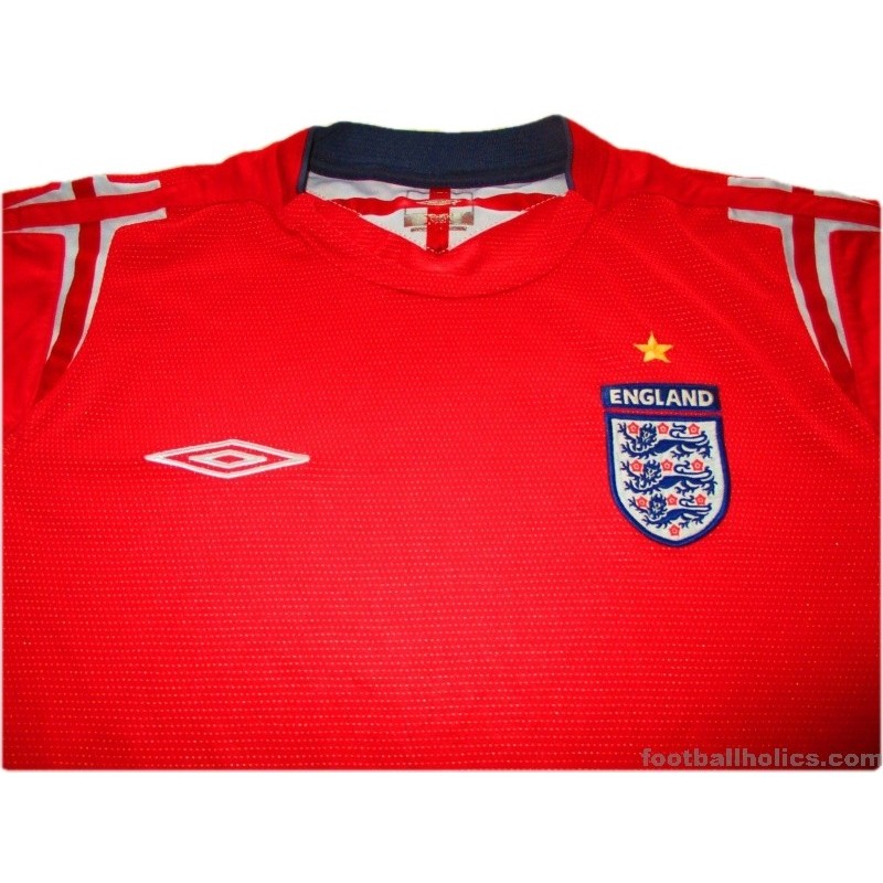 2004-06 England Away Shirt