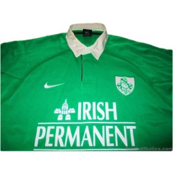 1999-2000 Ireland Rugby Pro Home Shirt