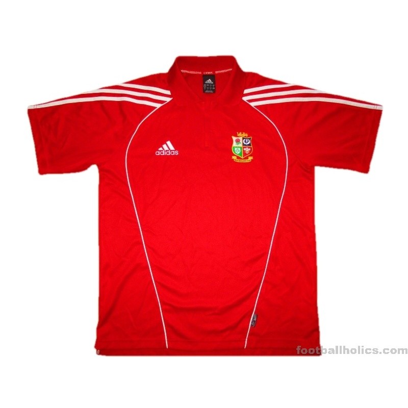 Adidas british lions store polo shirt