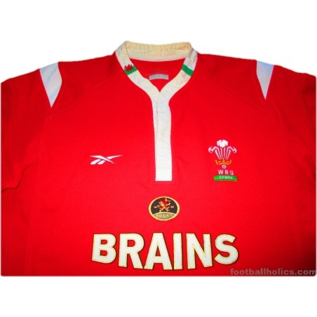 2004-06 Wales Rugby Pro Home Shirt