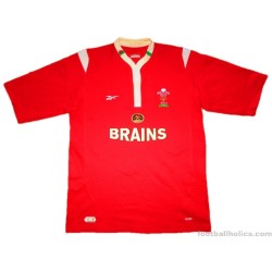 2004-06 Wales Rugby Pro Home Shirt
