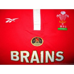 2004-06 Wales Rugby Pro Home Shirt