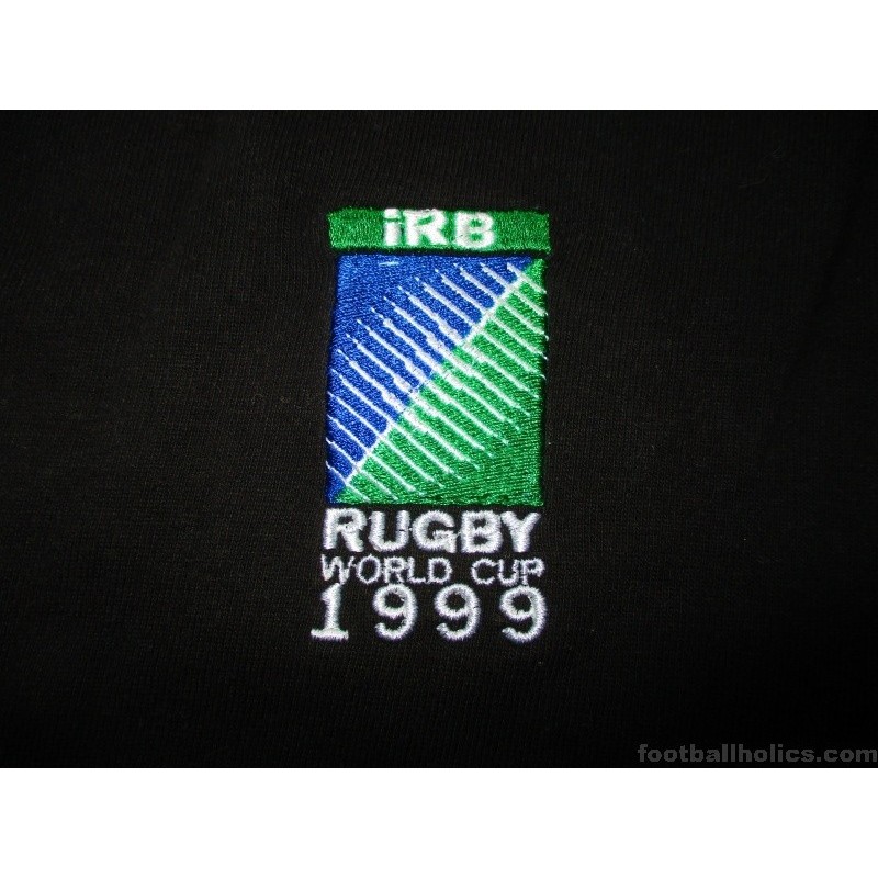 1999 Guinness 'IRB Rugby World Cup' Black L/S Shirt