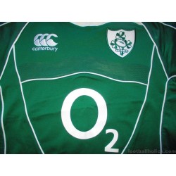 2007-09 Ireland Rugby Pro Home Shirt