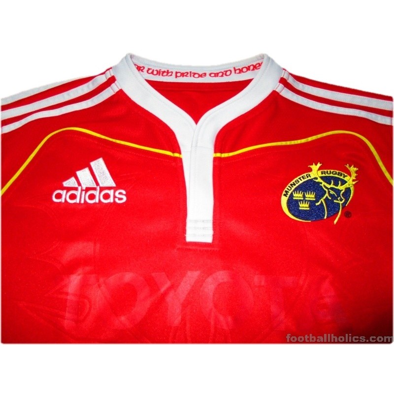 2009-10 Munster Rugby Pro Home Shirt