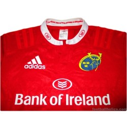 2015-17 Munster Rugby Pro Home Shirt