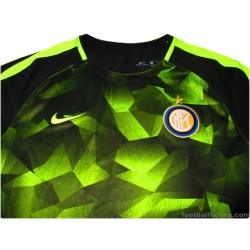 2017-18 Inter Milan Nike Pre-Match Training Shirt