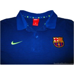 2017-18 FC Barcelona Nike Polo T-Shirt