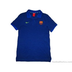2017-18 FC Barcelona Nike Polo T-Shirt