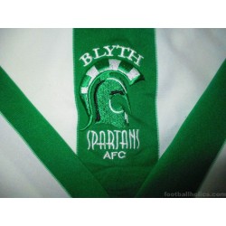 2004-05 Blyth Spartans Match Worn #4 Home Shirt