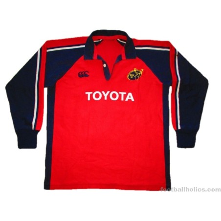 2004-05 Munster Rugby Pro Home Shirt