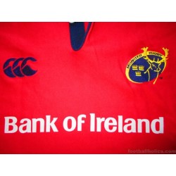 2003-04 Munster Rugby Pro Home Shirt