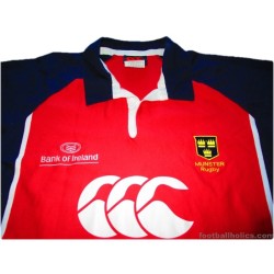 2002-03 Munster Rugby Pro Training Shirt