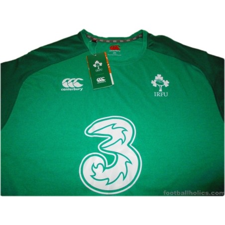 2015-16 Ireland Rugby Hybrid Training T-Shirt