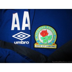2017-18 Blackburn Rovers Staff Worn 'AA' Training Top