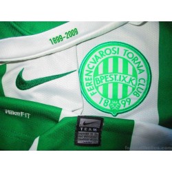 2009-11 Ferencváros '110 Years' Home Shirt