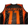 2009-11 Worthing Thunder Match Worn Zafirov 11 Signed Home Jersey