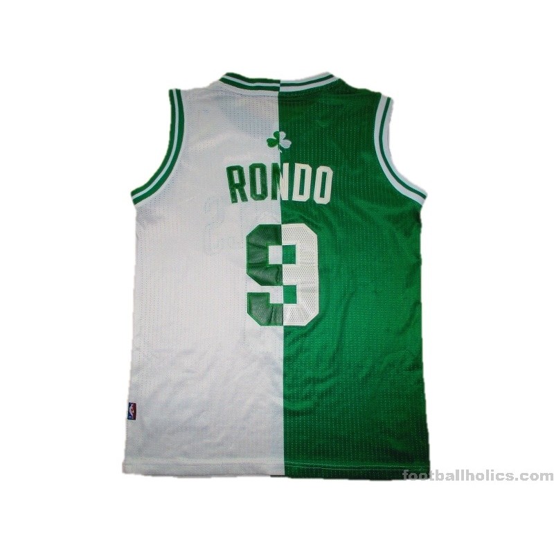 NBA Men's Boston Celtics Rajon Rondo Revolution 30 Home Swingman