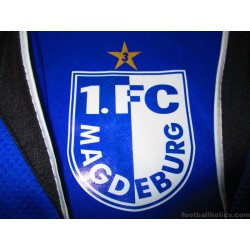 2011-12 1. FC Magdeburg Fourth Shirt Match Issue #14