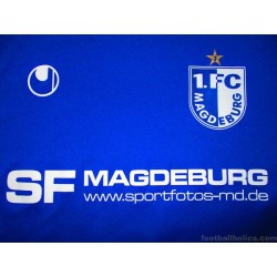 2011-12 1. FC Magdeburg Fourth Shirt Match Issue #14