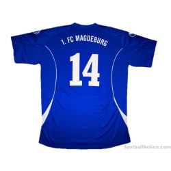 2011-12 1. FC Magdeburg Fourth Shirt Match Issue #14