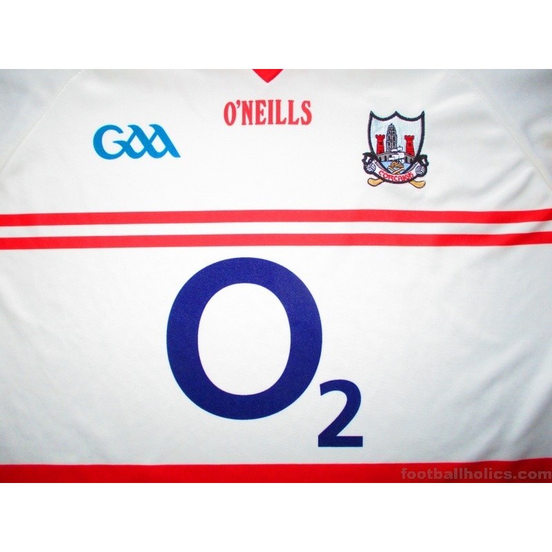 CORCAIGH CORK GAA GOALKEEPER GAELIC FOOTBALL SHIRT JERSEY BLUE O'NEILLS  MEN'S L