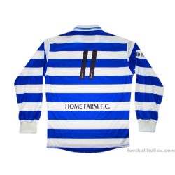 2016-18 Home Farm FC Match Worn No.11 Home Shirt