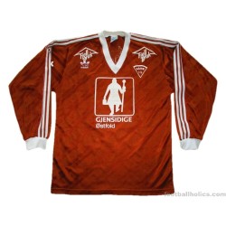 1990-92 Råde IL Home Shirt Match Worn #17