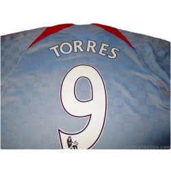 2008-09 Liverpool Away Shirt Torres #9