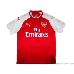 2017-18 Arsenal Home Shirt Özil #11