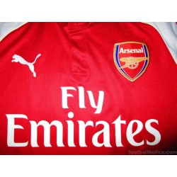 2017-18 Arsenal Home Shirt Özil #11