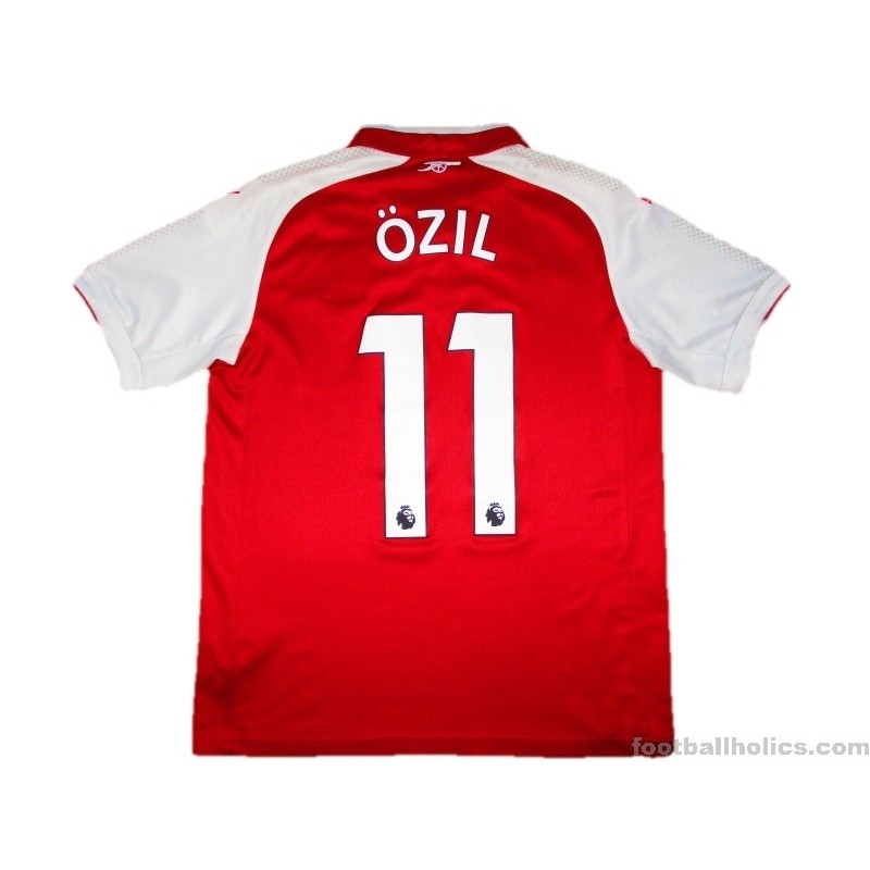 2017-18 Arsenal Home Shirt Özil #11