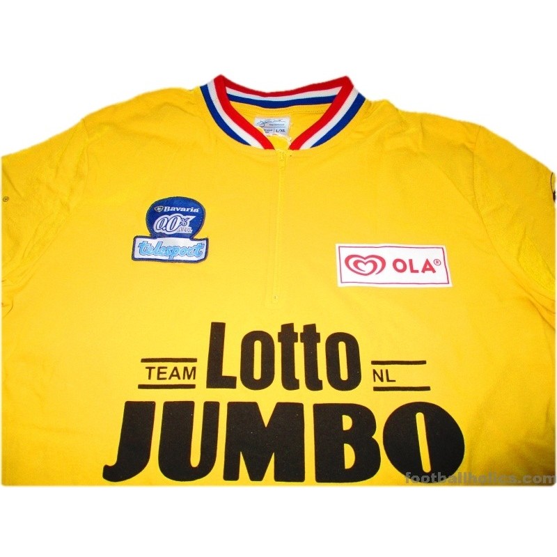 2015 LottoNL Jumbo 'Joop Zoetemelk' Cycling Yellow Jersey