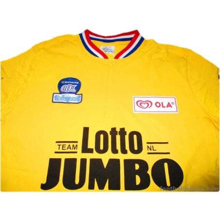 2015 LottoNL Jumbo 'Joop Zoetemelk' Cycling Yellow Jersey