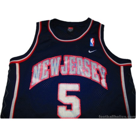 2001-04 New Jersey Nets Road Jersey Kidd #5