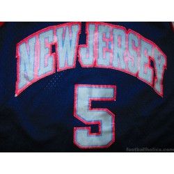 2001-04 New Jersey Nets Road Jersey Kidd #5