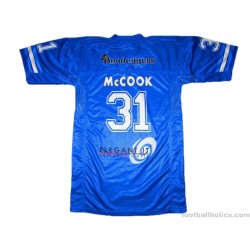 2014-16 Northants Titans Match Worn Home Jersey McCook #31