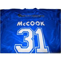 2014-16 Northants Titans Match Worn Home Jersey McCook #31
