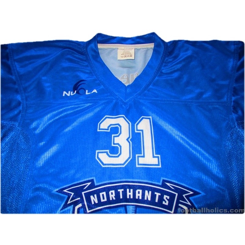 2014-16 Northants Titans Match Worn Home Jersey McCook #31