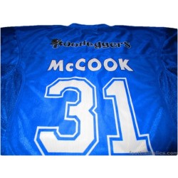 2014-16 Northants Titans Match Worn Home Jersey McCook #31