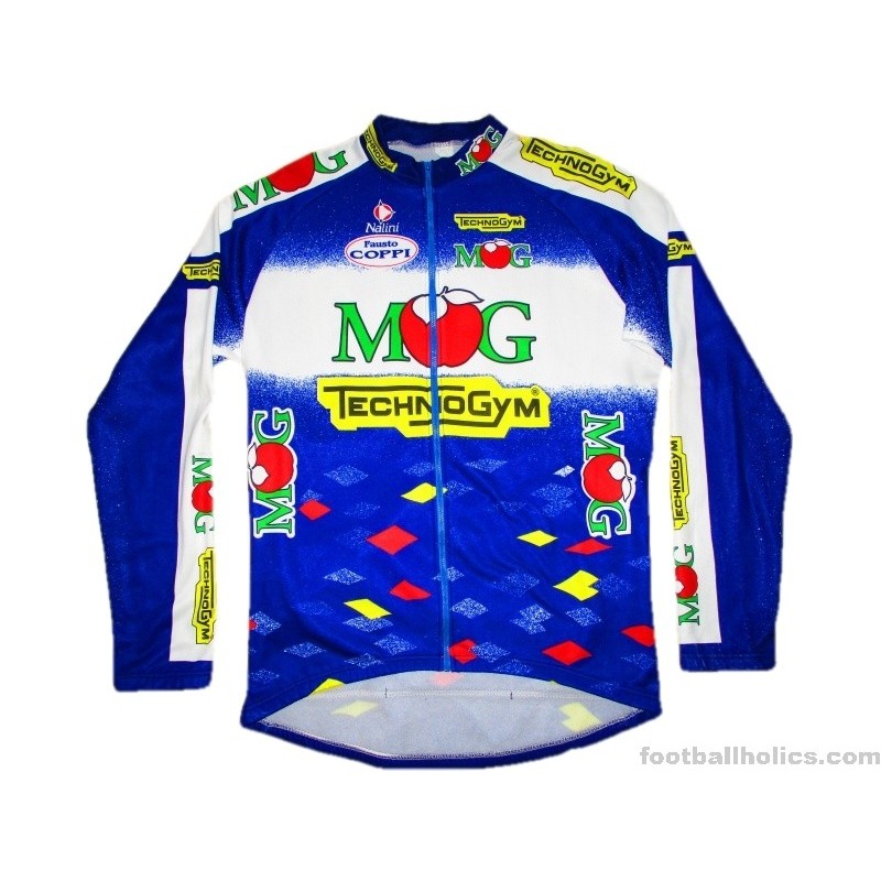 1995-96 MG Maglificio Technogym Cycling L/S Jersey