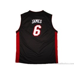 2010-14 Miami Heat Alternate Jersey LeBron James #6