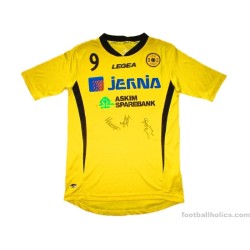 2014-15 Oppegård IL Match Worn Victoria 9 Signed Home Shirt